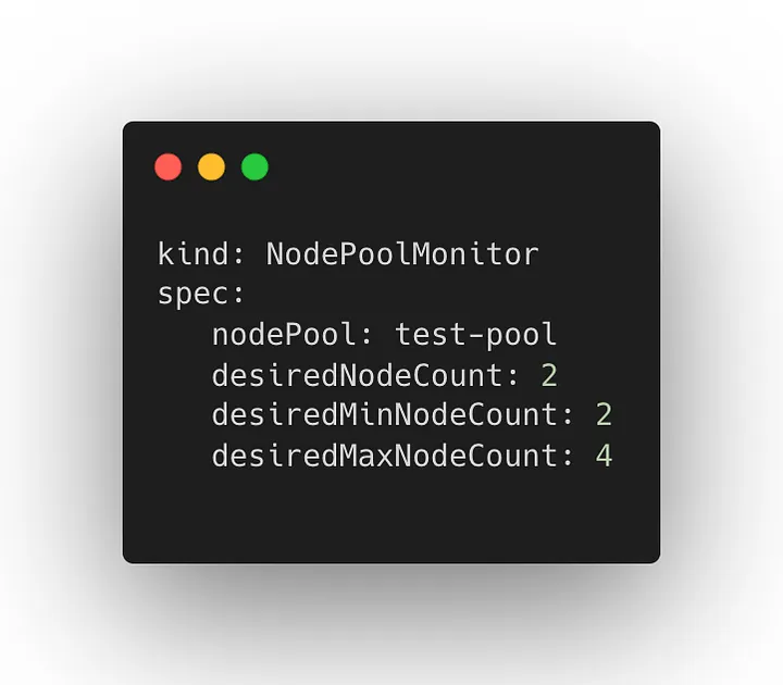 NodePoolMonitor CRD
